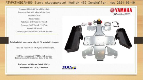 ATVPKTKODIAK450 Stora skogspaketet Kodiak 450