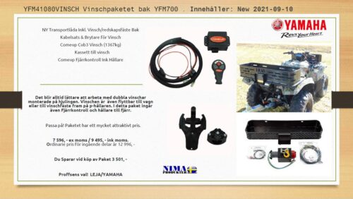 FM41080VINSCH Vinschpaket bak YFM700